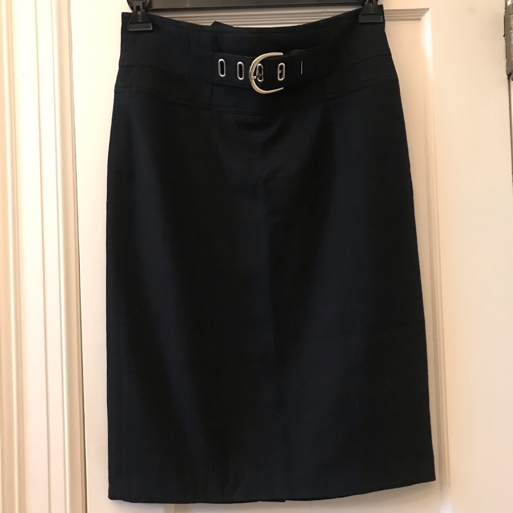 Grace Elements high-waisted black skirt, size 8